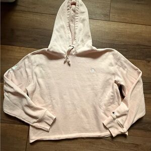 Champion Women's Light Pink Hoodie